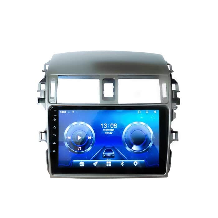 מערכת מולטימדיה לרכב טיוטה קורולה 07-13 9 אינץ ללא קנבס