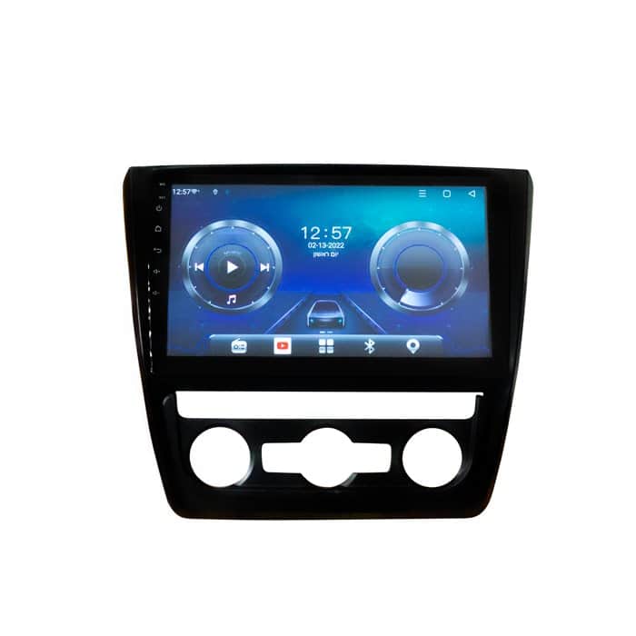 מערכת מולטימדיה לרכב סקודה יטי 2014 10 אינץ כולל קנבס