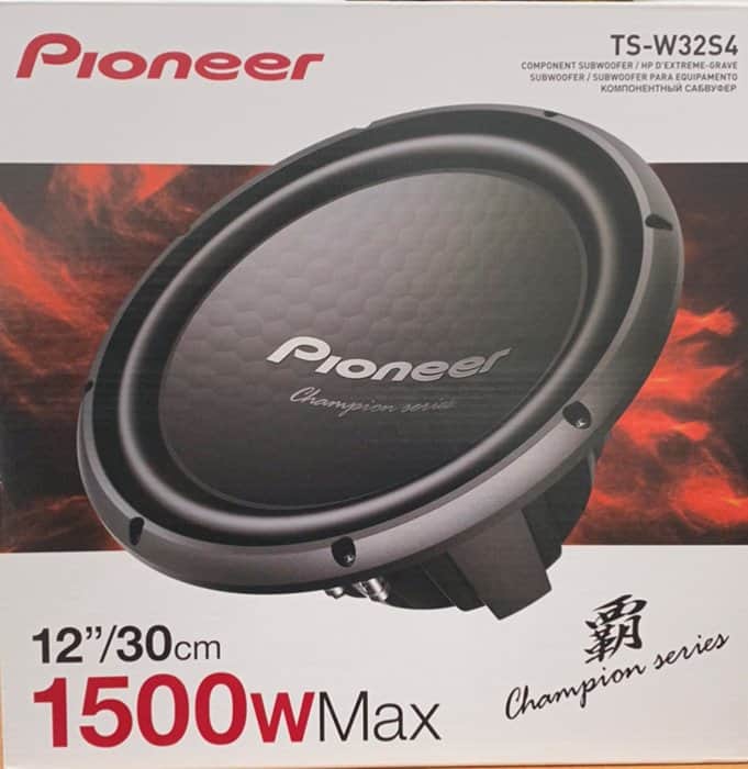 סאב וופר לרכב מדגם פיוניר TS W3254 גודל 12 אינץ